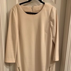 J Crew double wool shift dress